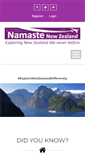 Mobile Screenshot of namastenewzealand.com